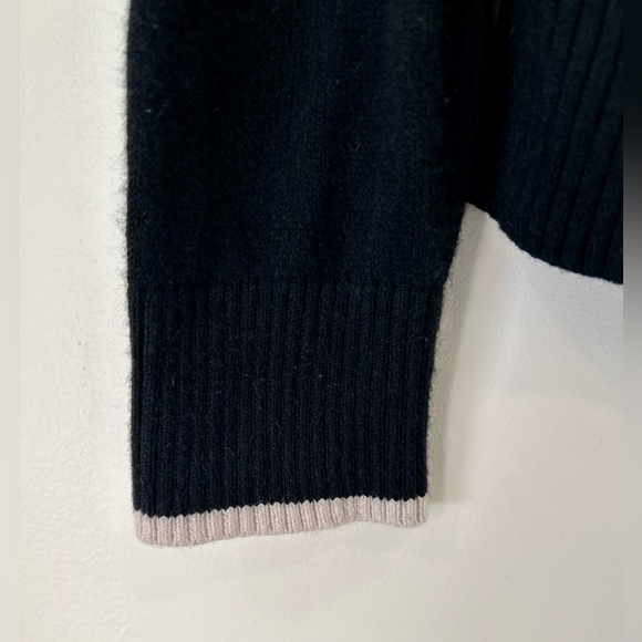 A New Day Black Multicolored Fair Isle Sweater Womans Small - Picture 3 of 5